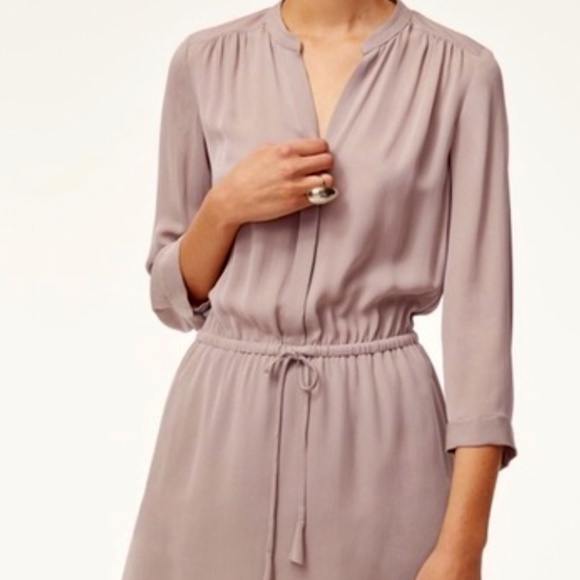 Babaton beige dress size L - Picture 1 of 10